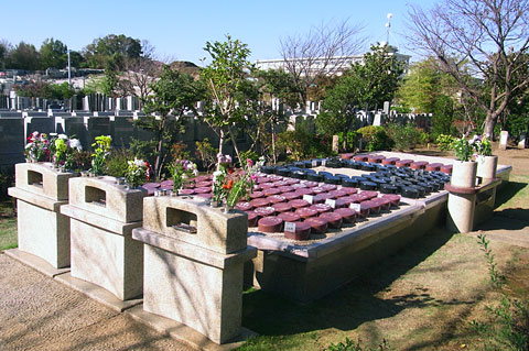 横浜の丘 墓域イメージ