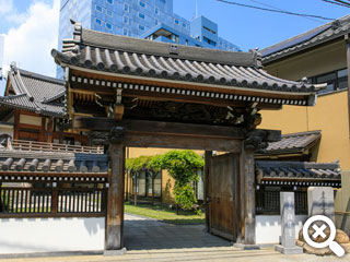 圓珠寺山門の写真
