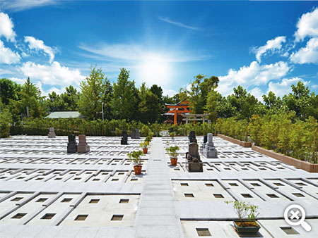 グリーンパーク新宿 墓域風景